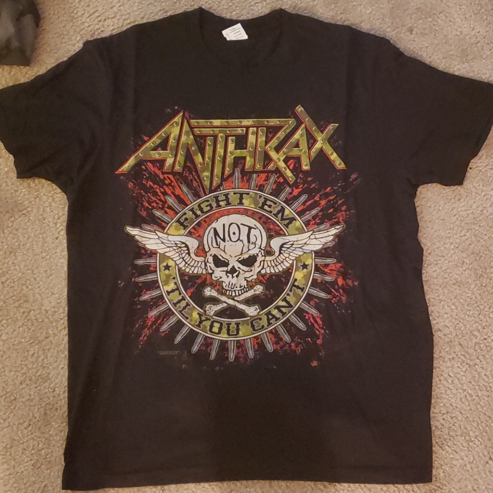 Anthrax T-Shirt Sz L